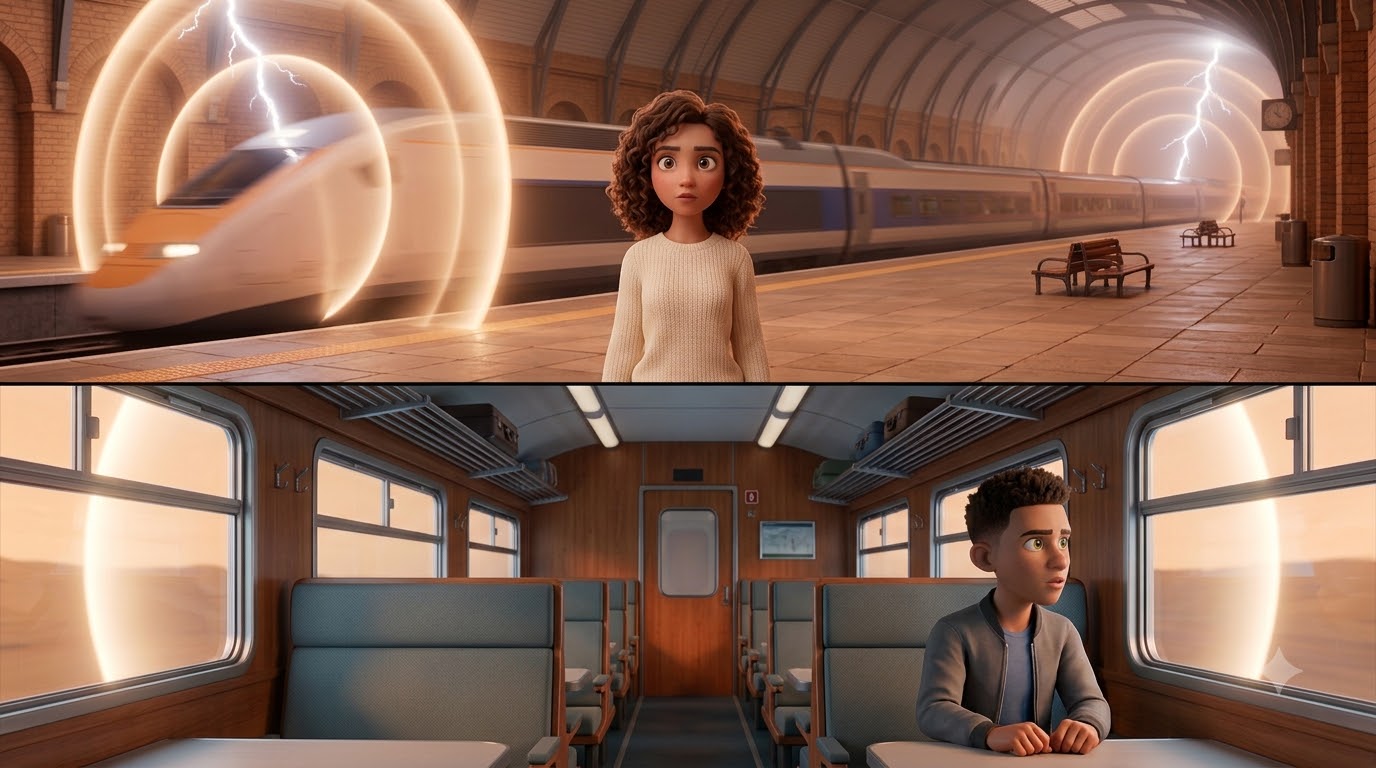 Train Analogy for The Relativity of Simultaneity